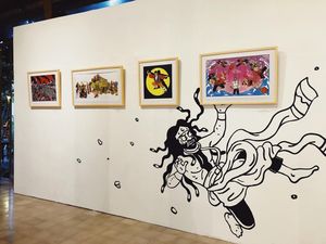 Sentuhan Unik di 17 Karya Cetak Cukil Kayu Karya Hari Prast