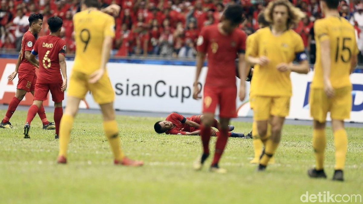 Timnas Indonesia kalah dari Australia di perempatfinal Piala Asia U-16 (Dikhy Sasra/detikSport)