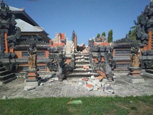 Potret Kerusakan Rumah dan Jalan di Parigi Moutong Akibat Gempa