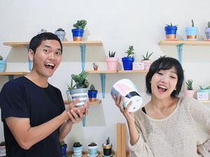 Sarjana Hukum Ini Jualan Kaktus Beromzet Rp 70 Juta/Bulan