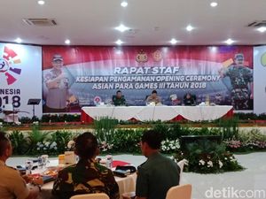 Wakapolri hingga Sylviana Murni Rapat Pengamanan Asian Para Games Wakapolri hingga Sylviana Murni Rapat Pengamanan Asian Para Games