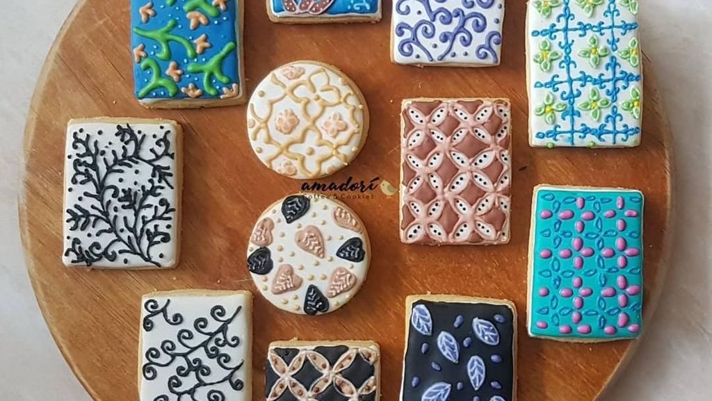 Selamat Hari Batik Nasional! Lihat 10 Cookies Motif Batik yang Artistik, Yuk