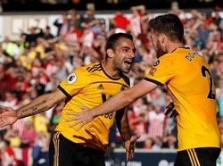 Jonny jadi alasan Wolverhampton menang 2-0 atas Southampton lewat torehan satu gol dan berhasil mempertahankan clean sheet. (Darren Staples/Reuters)