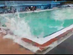 TNI AL Akan Turunkan Tim Teliti Fenomena Gelombang di Kolam Renang