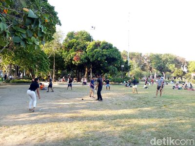 Foto: Tempat Piknik Warga Denpasar, Turis Nggak Tahu