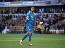 Kiper Wolverhampton Rui Patricio jadi yang terbaik pekan ini dengan membuat enam penyelamatan dan membawa Wolverhampton menang 2-0. (Lynne Cameron/Getty Images)