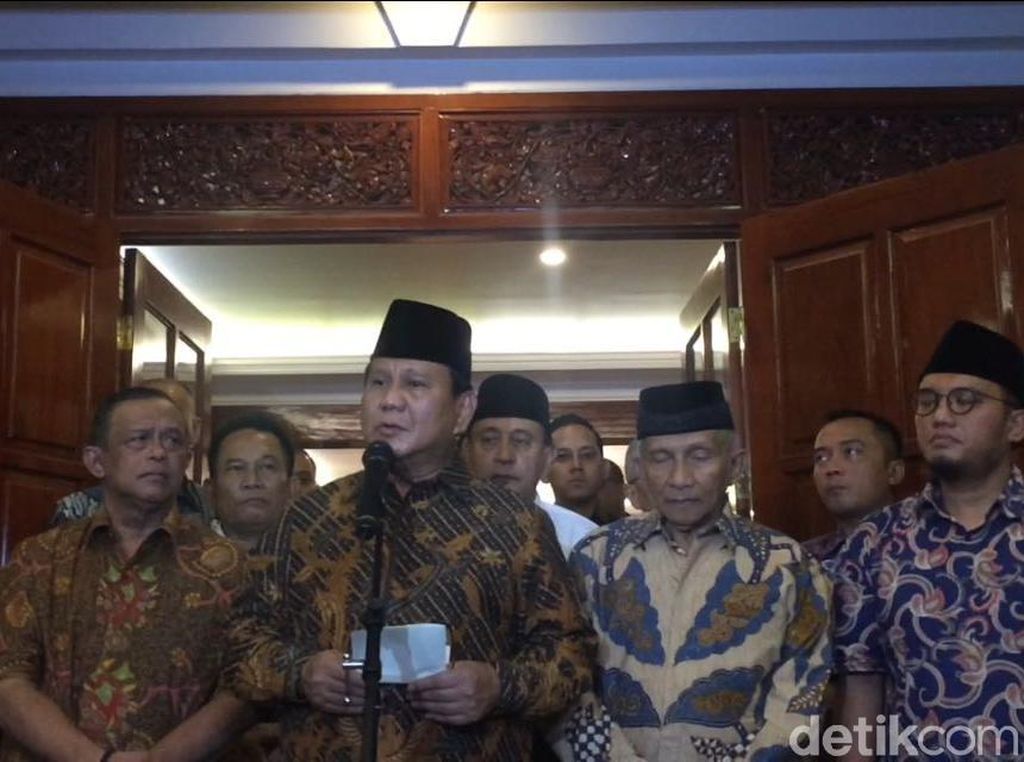 Ratna Sarumpaet Bohong, Prabowo Bersyukur Tak Jadi Bertemu Kapolri