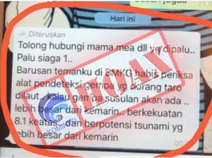 Temukan Sejumlah Hoax Usai Gempa, Ini Kata Kominfo