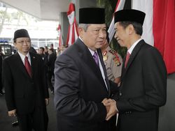 Pajang Foto Jokowi Rangkul SBY, PD: Selamat Ulang Tahun Presiden!