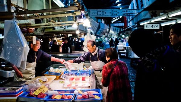 Resmi Ditutup, Begini Penampakan Pasar Ikan Legendaris Jepang Tsukiji