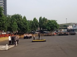 Menpora Pimpin Apel Pengamanan Asian Para Games di Polda Metro