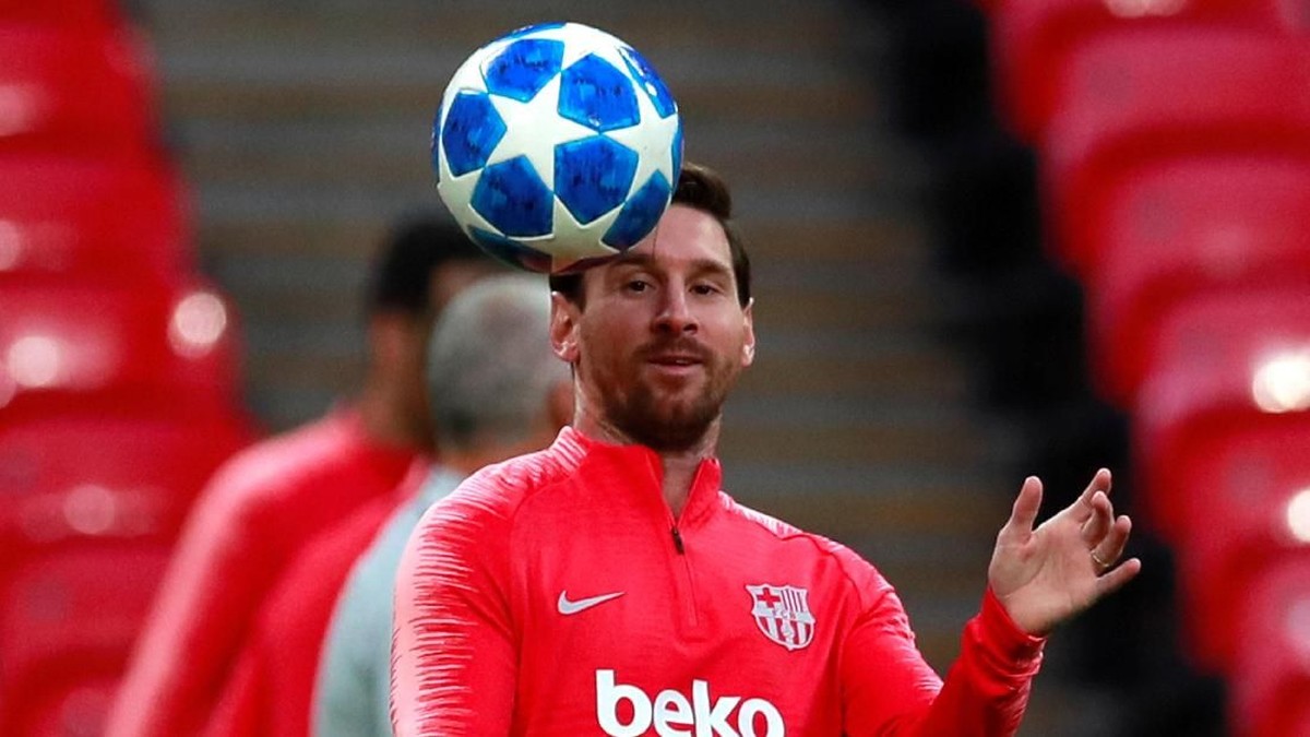 Kisah hidup Lionel Messi akan diangkat ke panggung pertunjukkan sirkus. (Foto: Andrew Couldridge/Reuters)