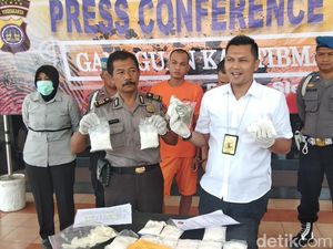 Polres Sleman Ciduk Pengedar 31 Ribu Pil Sapi