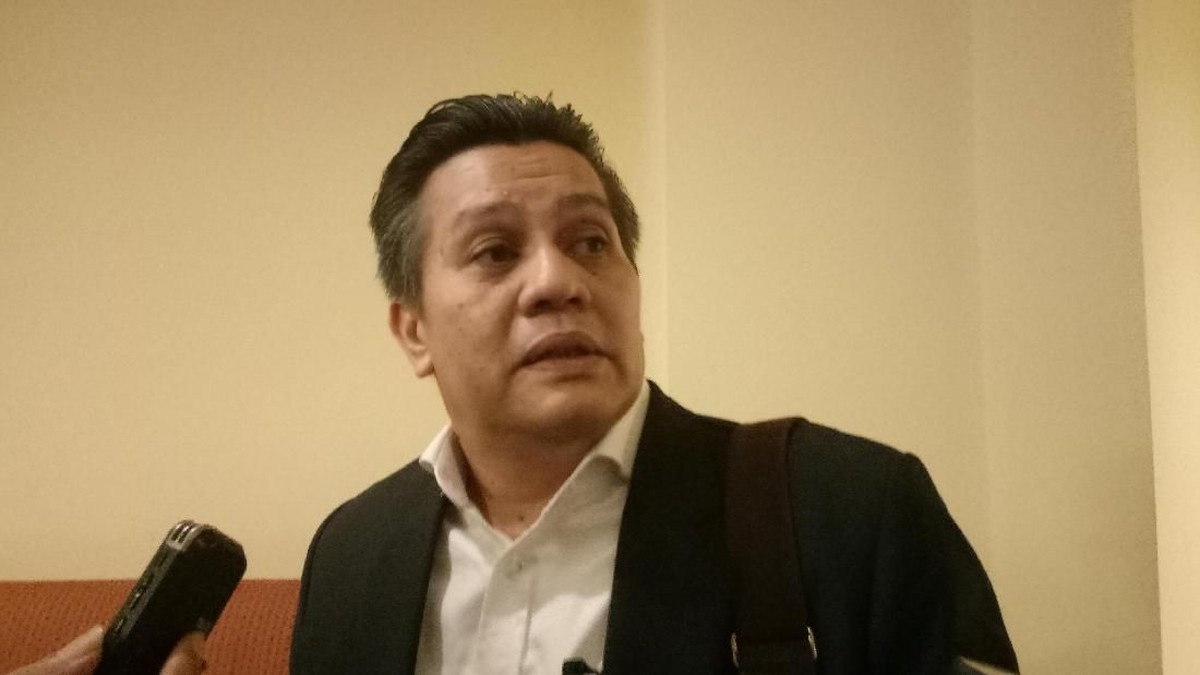 Gusti Randa mengungkapkan Kongres Luar Biasa PSSI besar kemungkinan digelar usai Pilpres 2019 (Amalia Dwi Septi/detikSport)