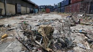 Porak Poranda, Ini Pelabuhan Pantoloan Palu Pasca Tsunami
