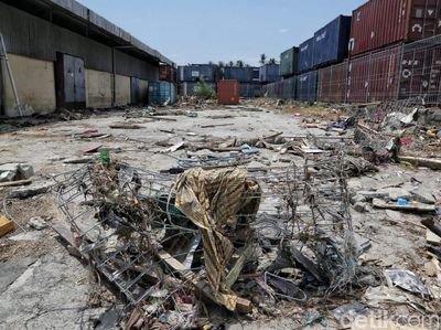 Porak Poranda, Ini Pelabuhan Pantoloan Palu Pasca Tsunami
