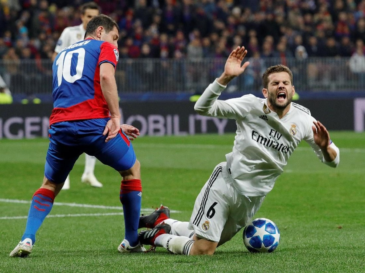 Real Madrid kalah dari CSKA Moskow. (Foto: Tatyana Makeyeva/Reuters)