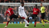 Pertemuan antara MU dan Valencia berlangsung di Old Trafford, Rabu (3/10/2018) dinihari WIB. MU sedikit unggul penguasaan bola sebesar 52 persen. (Foto: Lee Smith/Action Images via Reuters)