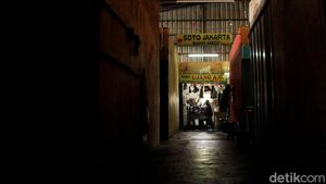 Tempat Penampungan Sementara Pasar Blok A Kian Sepi