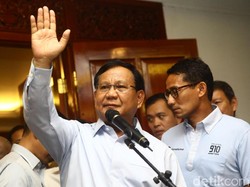 Prabowo: Ada yang Minta Saya Pidato Jangan Keras-keras
