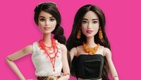 Foto: Saat Barbie Nggak Kalah Modis dengan Batik di Hari Batik Nasional