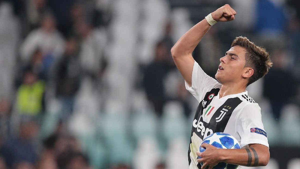 Paulo Dybala mencari gol pertama lawan Inter Milan di Serie A (Emilio Andreoli/Getty Images)