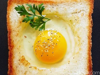 Kalau Telor Ceplok Disajikan Begini, Sarapan Tambah Semangat
