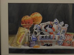 Karena Lukis Makanan, Seniman Ini Berhasil Turunkan Bobot Hingga 30 Kg!