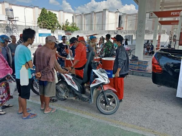 Penampakan SPBU Pertamina yang Sudah Beroperasi di Palu