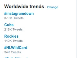 #instagramdown Jadi Trending Topic di Dunia