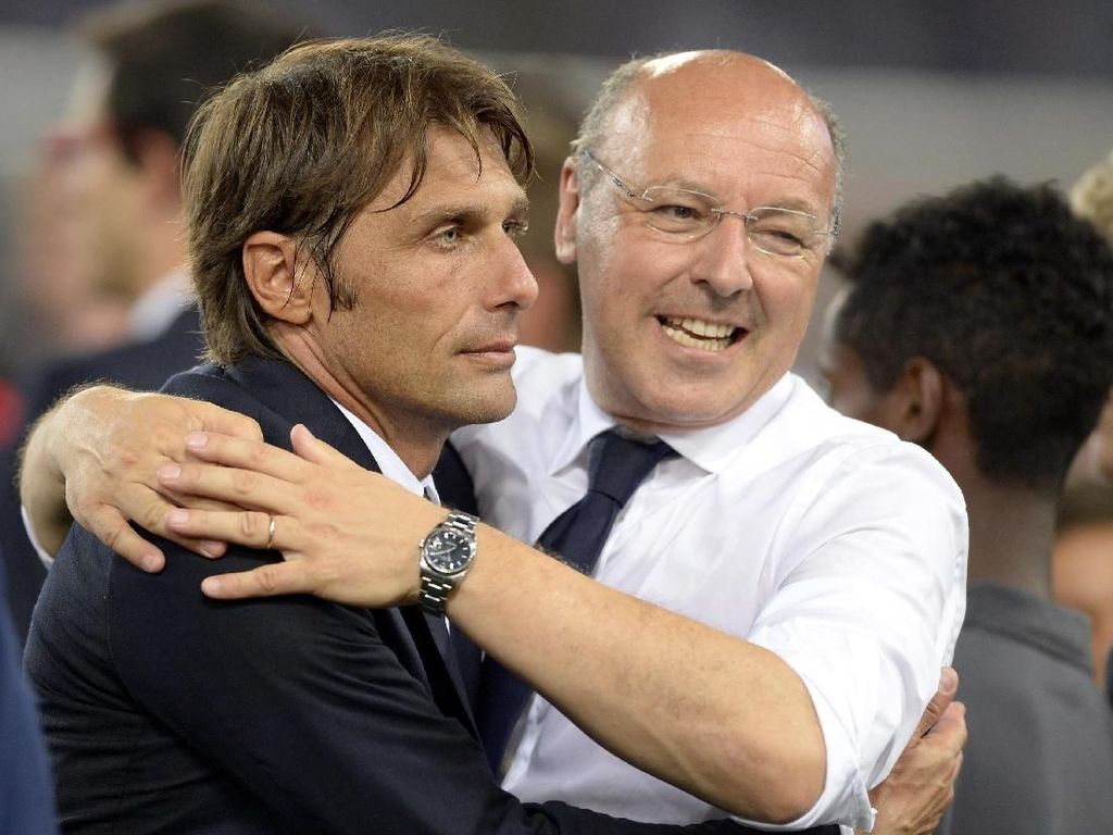 Reuni Conte dan Beppe Marotta di MU? Reuni Conte dan Beppe Marotta di MU?