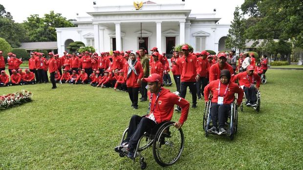 Kontingen Indonesia bertekad meraih prestasi lebih baik di Asian Para Games 2018.