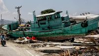 Suasana Pantai Taipa 5 Hari Pasca Diterjang Gempa dan Tsunami