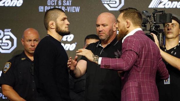 Khabib Nurmagomedov kesal dengan kata-kata kasar yang dikeluarkan Conor McGregor.