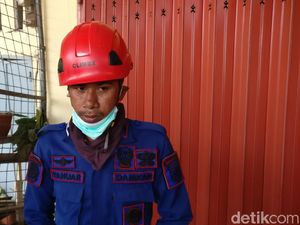 Cerita Petugas Damkar Palu yang Selamat dari Tsunami Saat Bertugas