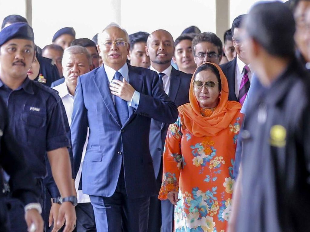 Dijerat 17 Dakwaan, Istri Najib Bebas dengan Uang Jaminan Rp 7,2 M