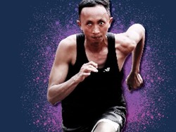 Prestasi Mentereng Abdul Halim si Pelari Tunanetra