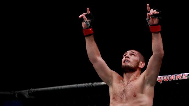 Khabib Cekcok dengan Diaz, Pihak Keamanan Turun Tangan