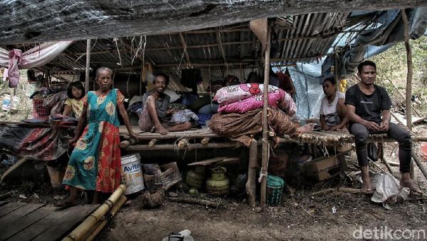 Nasib Pengungsi Gempa di Perbukitan Donggala