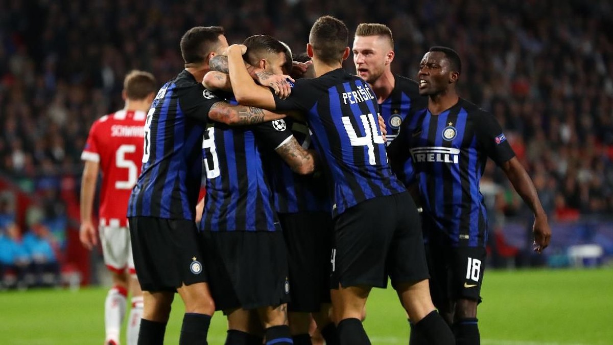 Inter Milan menang 2-1 atas PSV. (Foto: Dean Mouhtaropoulos/Getty Images)