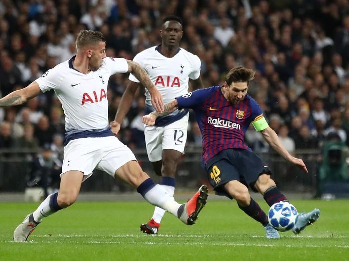 Untuk lolos ke fase knockout Liga Champions, Tottenham Hotspur butuh kemenangan di kandang Barcelona. (Foto: Julian Finney/Getty Images) Untuk lolos ke fase knockout Liga Champions, Tottenham Hotspur butuh kemenangan di kandang Barcelona. (Foto: Julian Finney/Getty Images)