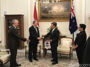 Wakil PM Selandia Baru Temui JK