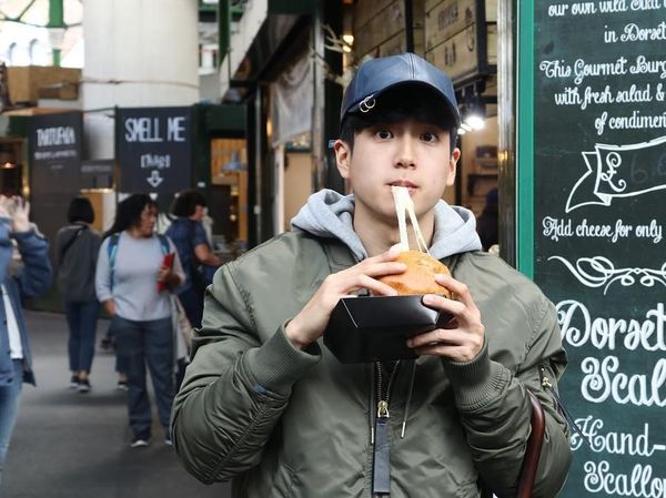 Begini Nih Gaya Kulineran Chanon Santinatornkul, Artis Ganteng Thailand