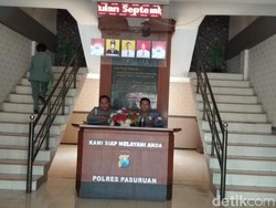 Wali Kota Pasuruan Masih Jalani Pemeriksaan KPK di Polres Pasuruan