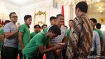 Senyum Cemerlang Timnas U-16 Saat Bertemu Jokowi