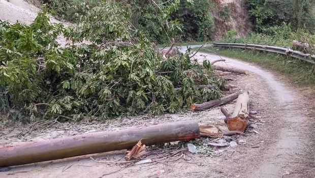 Kondisi dii Kabupaten Donggala, Sulawesi Tengah yakni Sirenja dan Balaesang belum menerima bantuan sembilan bahan pokok (sembako) pascabencana gempa, Kamis (4/10).