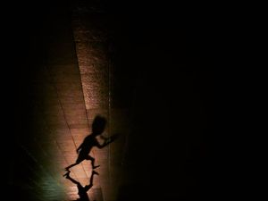 Shadow play.