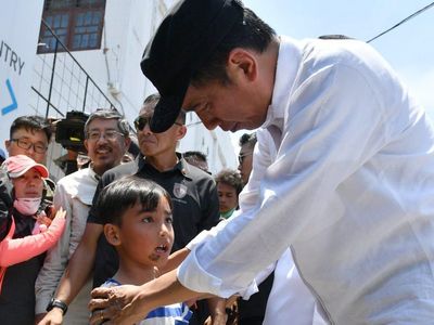 Momen Izrael Bocah Korban Gempa Palu Ingin Ikut Jokowi