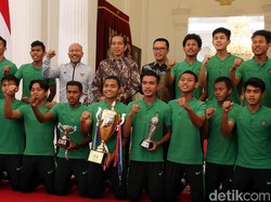 Jokowi Akan Carikan Bapak Angkat untuk Timnas U-16