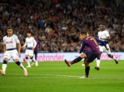 Coutinho dan Rakitic Bawa Barcelona Ungguli Tottenham